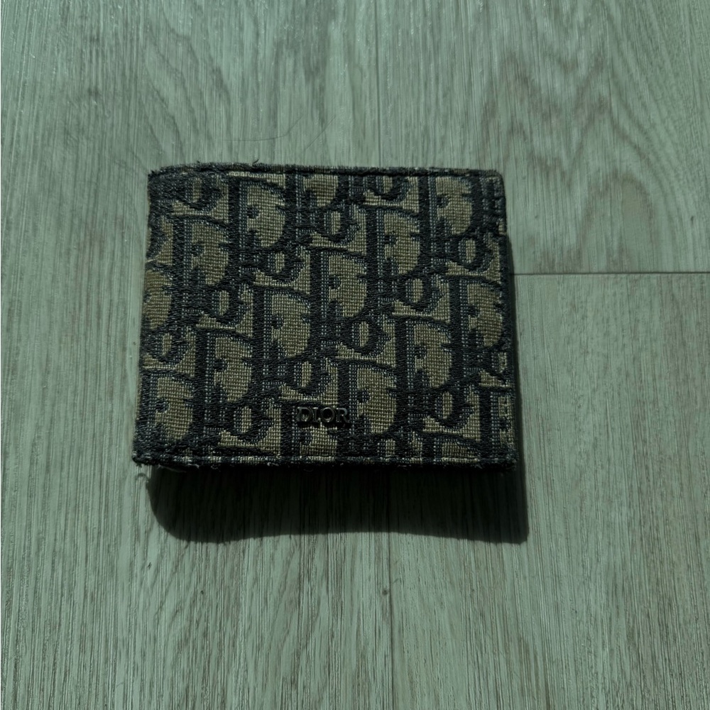 Dior Black and Tan Men's Wallet